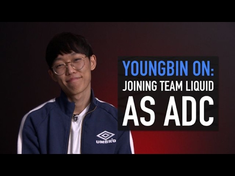 youngbin talks joining team liquid role swapping to adc and his hopes for the team this split