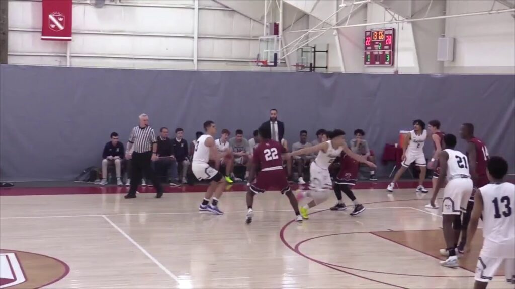 2019 20 vasja pandza hotchkiss hoops postgraduate year highlights