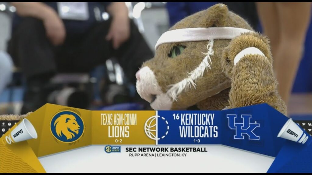 2023 2024 kentucky vs texas am commerce game 2