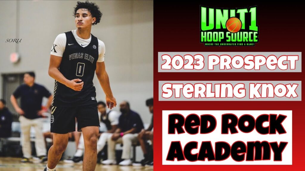 2023 66 195 pound sterling knox of red rock academy he get it done in a variety of ways