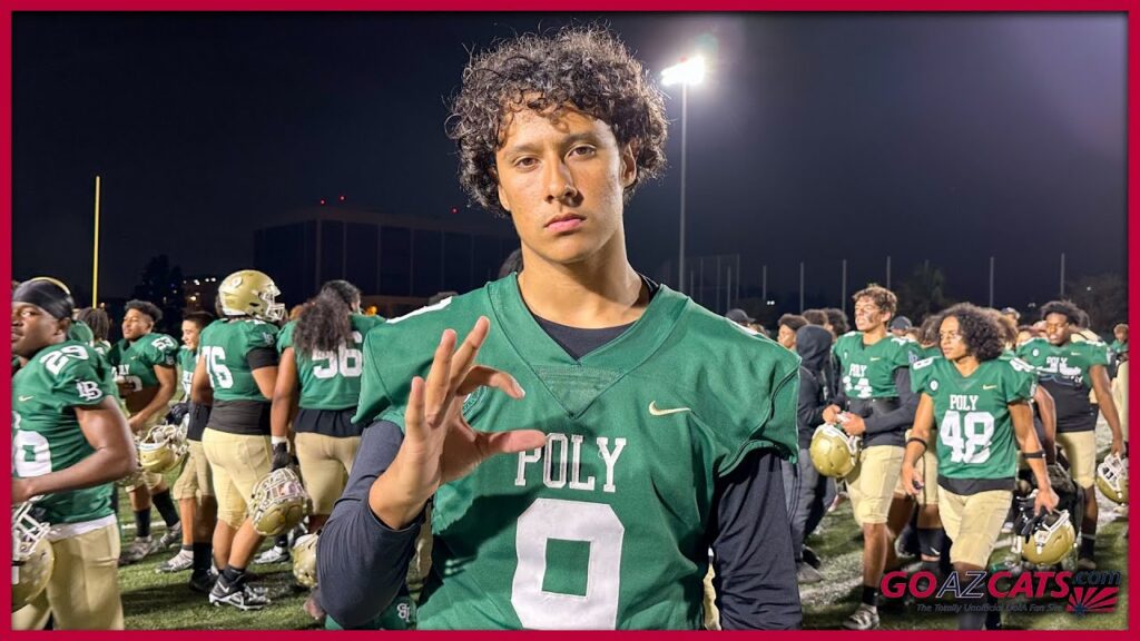 2023 arizona de commit dominic lolesio talks wildcats senior senior season goazcats com exclusive