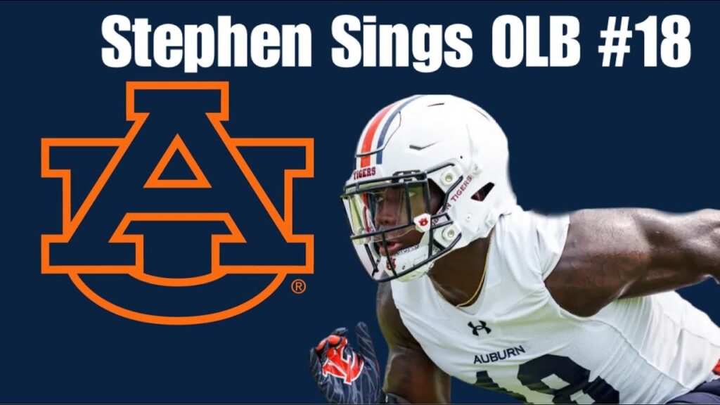 2024 off season work with stephen sings former auburn tiger new unc charlotte star passrush nfl