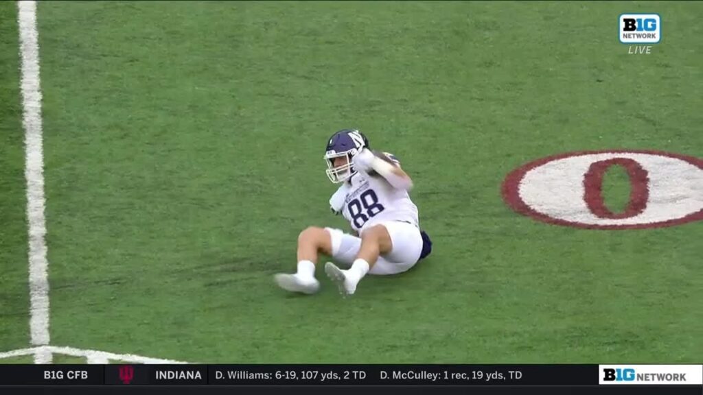 2024 senior highlights te marshall lang northwestern football