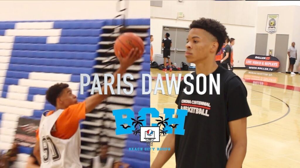 21 paris dawson is a top underclassmen highlights from frosh soph camp the league
