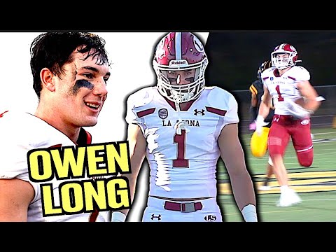62 two way baller 4 4 gpa wow owen long class of 2024 la serna high ca senior szn spotlight