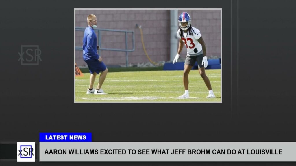 aaron williams excited to see what jeff brohm can do at louisville