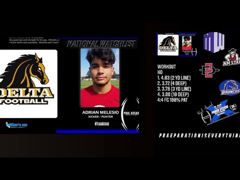 adrian melesio delta college