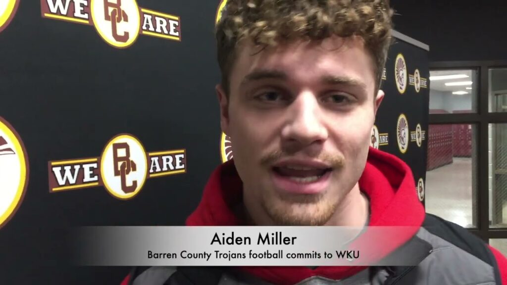 aiden miller commits to western kentucky university