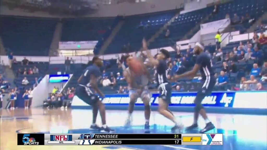 air force rolls past jackson state in final game before conference play