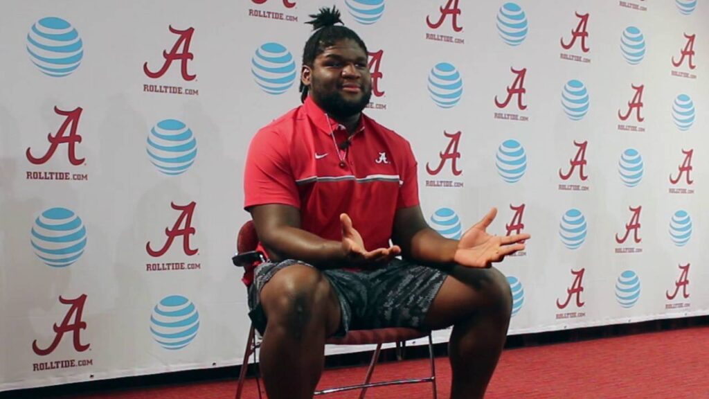 alabama dl dalvin tomlinson talks kent state