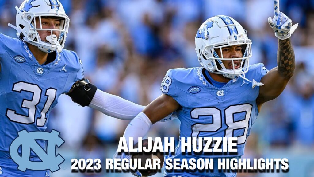 alijah huzzie 2023 regular season highlights north carolina db