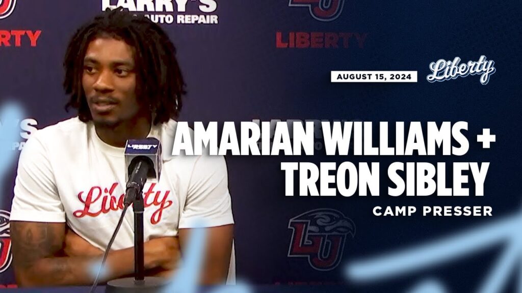 amarian williams treon sibley talk about fall camp