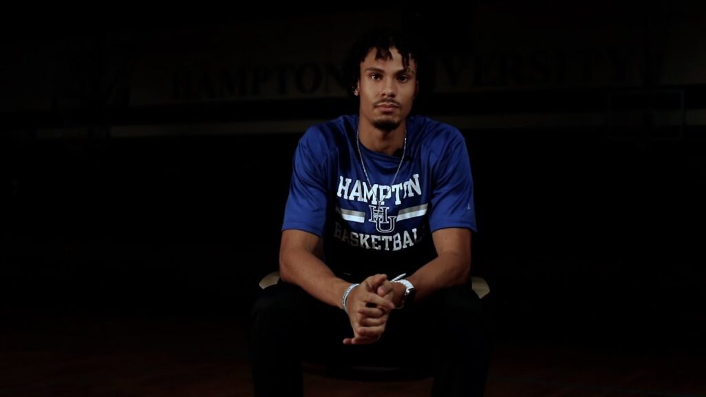 an athlete story dan banister jr hampton university