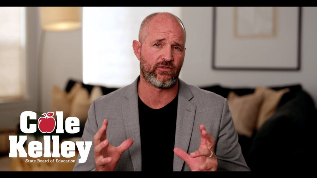 an expert in education cole kelley for utah state school board