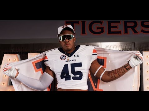 auburn 4 star dl commit darron reed in action