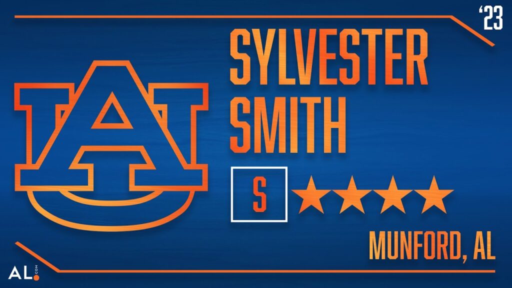 auburn safety sylvester smith highlights from munford high school