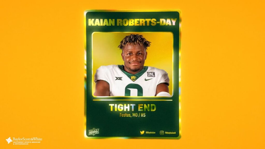 baylor football kaian roberts day highlights