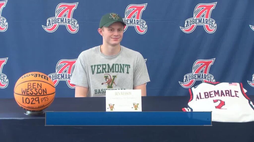 ben wesson signs with vermont