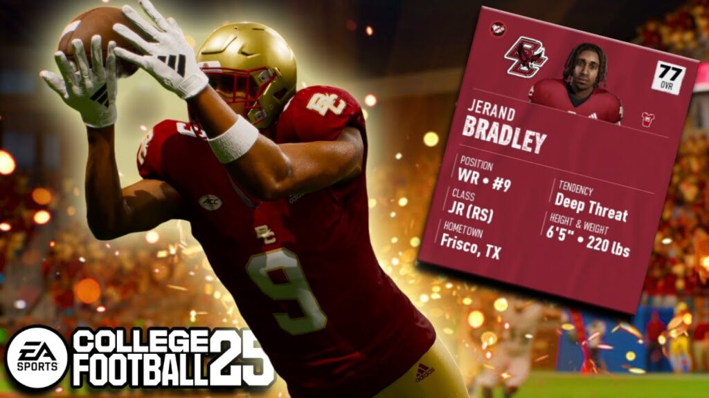 boston colleges jerand bradley is tough