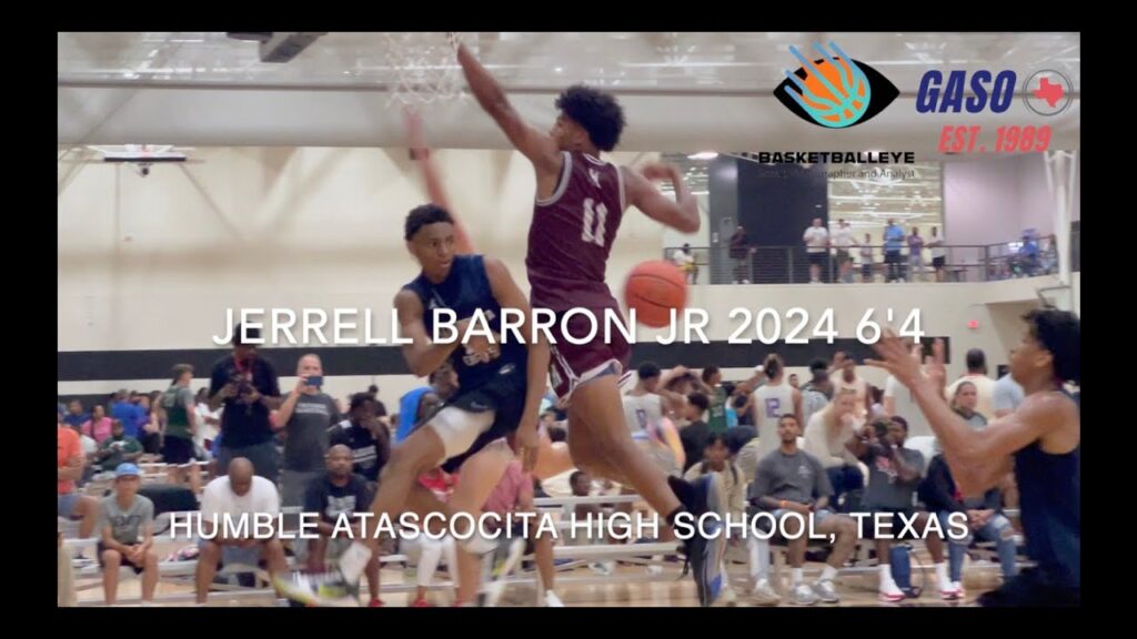 brown university commit jerrell barron jr 2024 63 humble atascocita high school texas