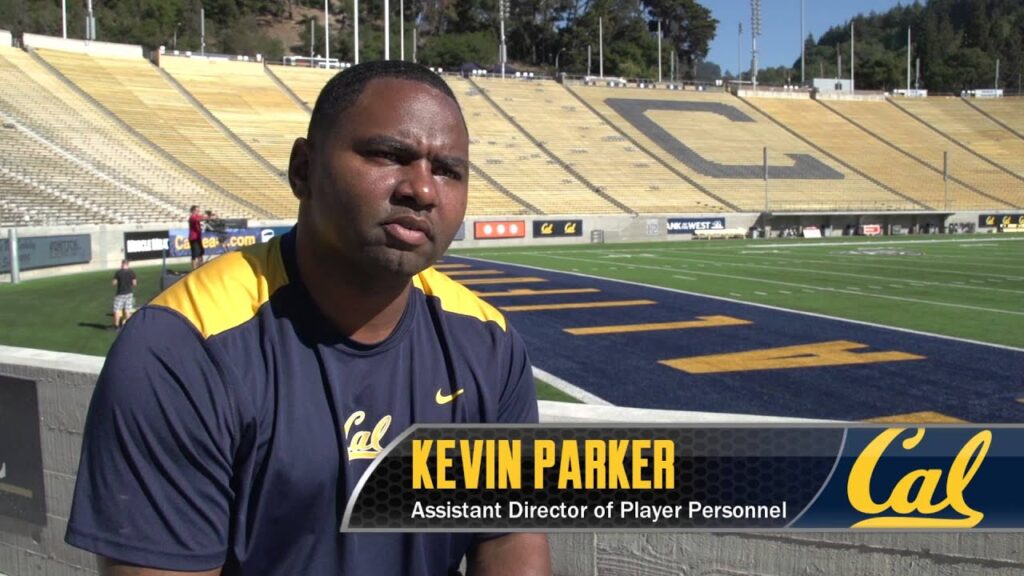 cal football kevin parker player development director