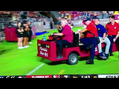 cal golden bears ol 71 sioape vatikani leaves field on stretcher