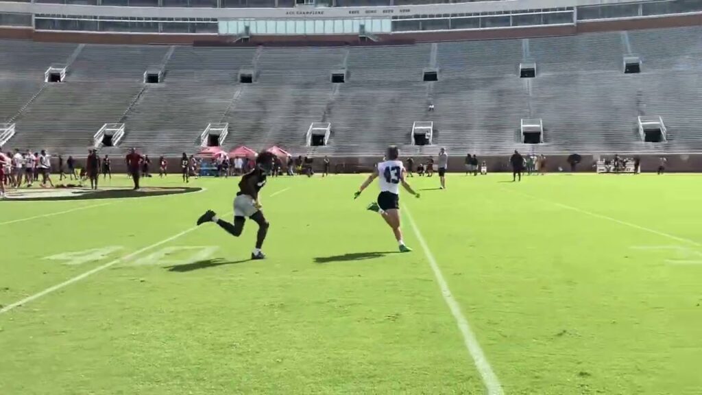 camdon frier makes impressive grab at fsus showcase event