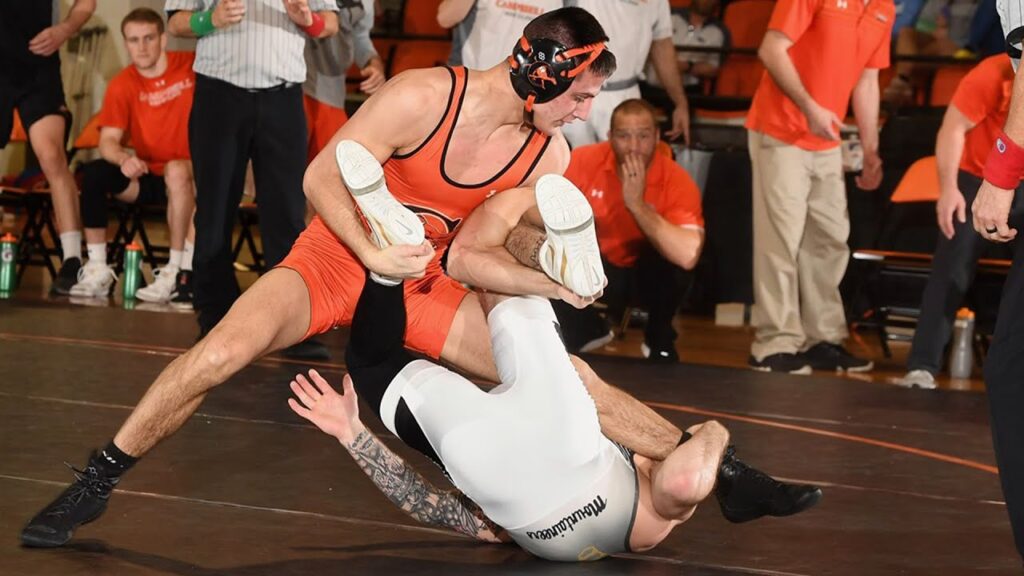 campbell vs app state wrestling highlight 2020