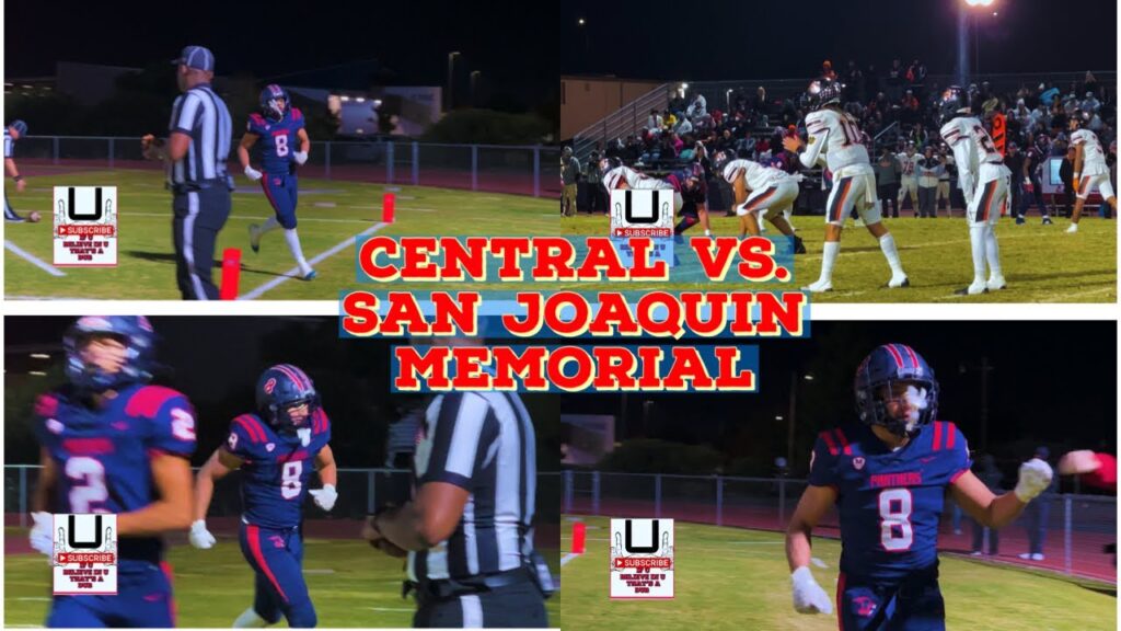 central vs sjm san joaquin memorial fresno state commit 8 brandon ramirez 400 yards
