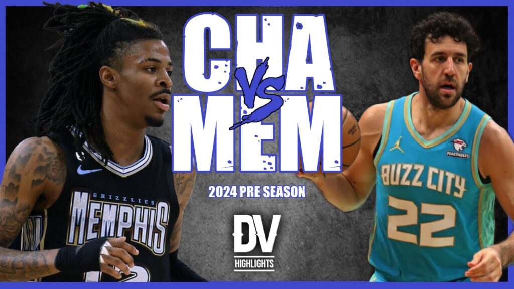 charlotte hornets vs memphis grizzlies full game highlights october 10 2024
