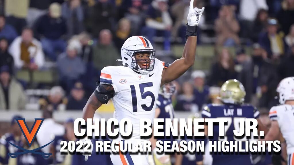 chico bennett jr 2022 season regular highlights virginia dl
