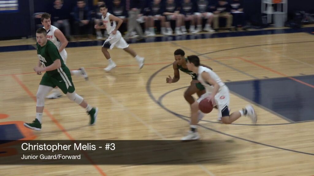 christopher melis horace greeley high school junior year basketball highlights