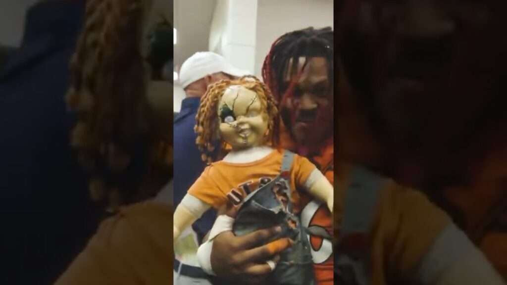 chucky locker room turn up f09f94a5 utsa utsafootball bigchucky chucky chuckydoll shorts