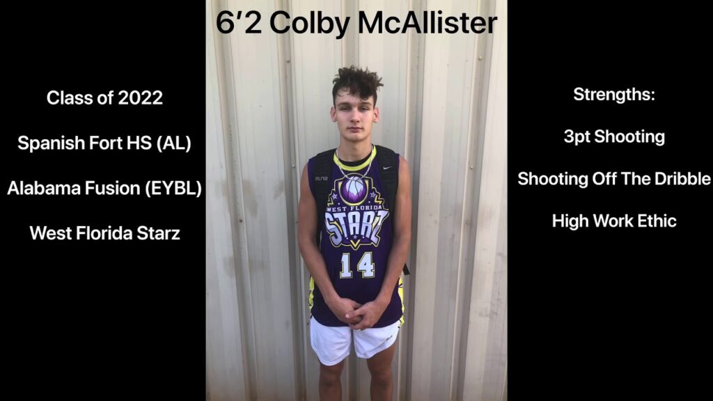 colby mcallister west florida starz highlights