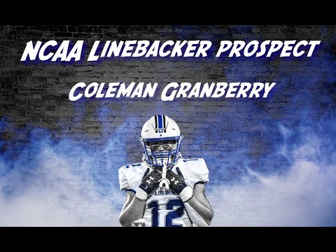 coleman granberry lb senior highlights