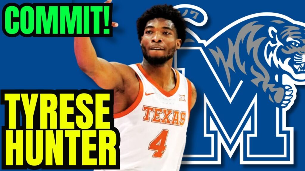 commit tyrese hunter commits to memphis