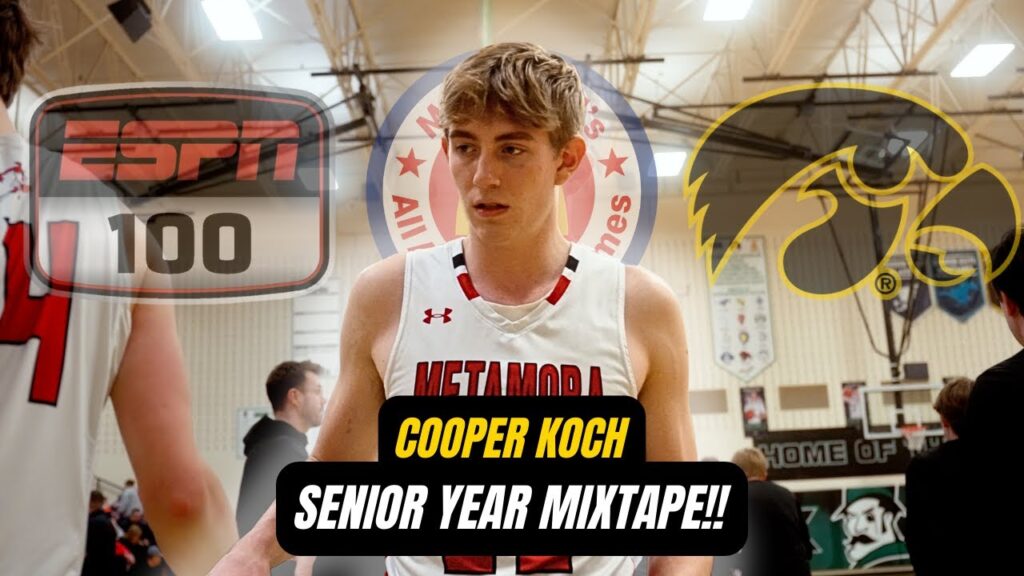 cooper koch official senior mixtape iowa commit went crazy in his final year 1