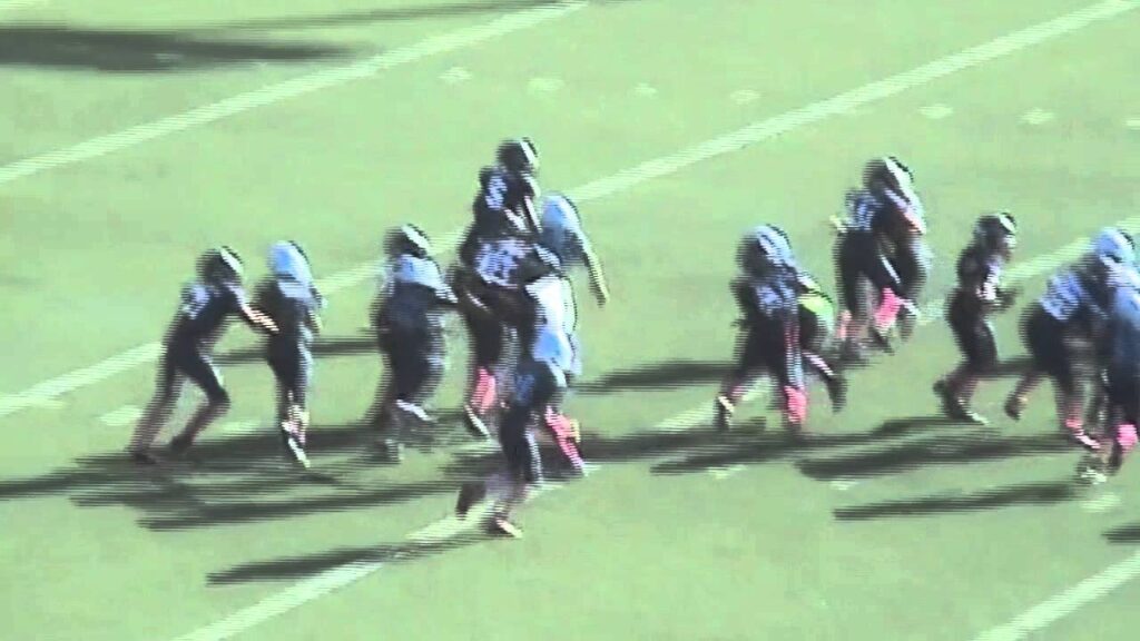 corey thompson jr aka sweetfeet 10u football highlights 2015