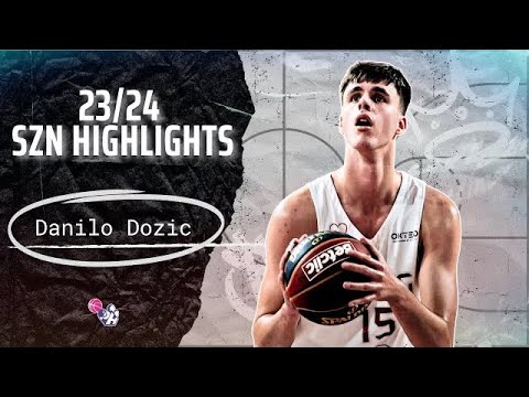 danilo dozic highlights 2023 24 lnb espoirs elite bourg en bresse