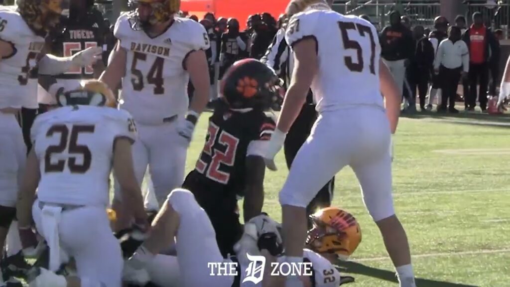 davison 2024 lb rb carter herriman miami oh signee full game highlights vs belleville 1