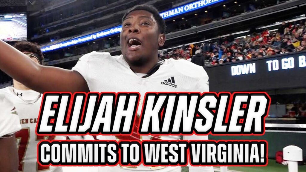 de elijah kinsler commits to west virginia bergen catholic class of 2024