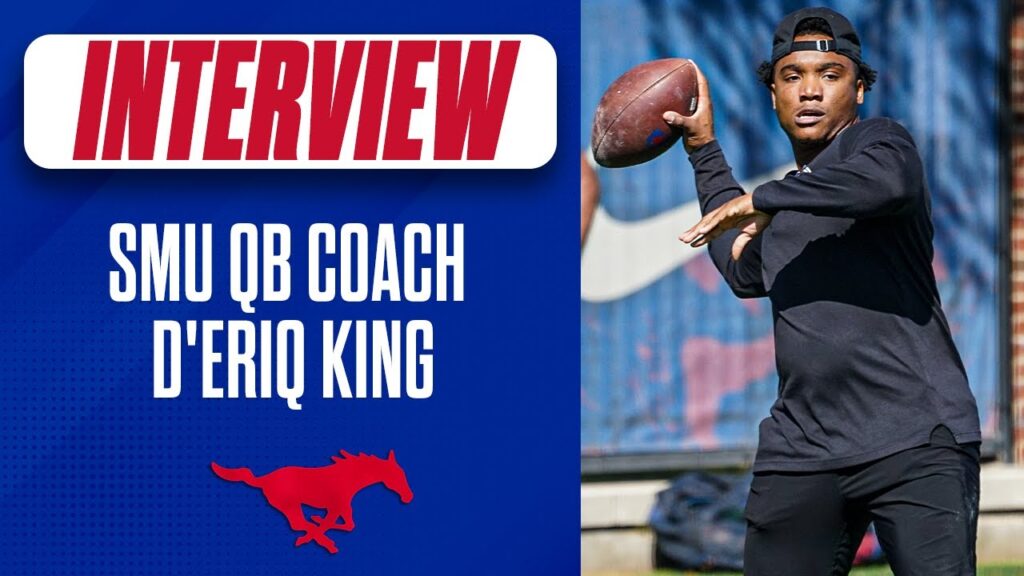 deriq king on smu quarterbacks preston stone kevin jennings keldric luster in spring ball