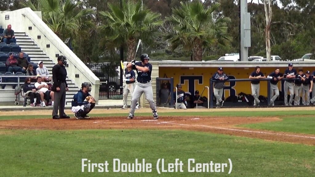 dh grant st martin 42 two doubles vs pitcher kyle goodbrand 27 ucsd 03 26 2017