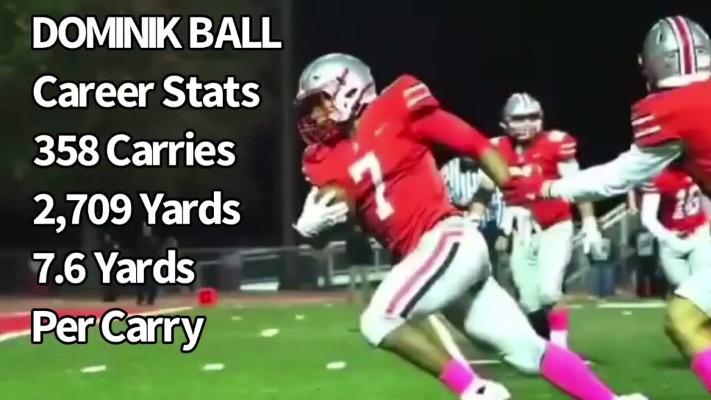 dominik ball f09f8f88 f09f8ea5f09f94a52022 highlights running back e29aa1efb88f palatine h s class of 2024