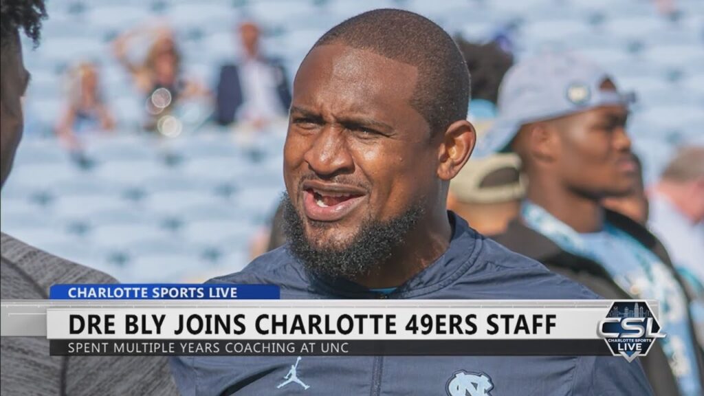 dre bly joins charlotte 49ers football staff 1