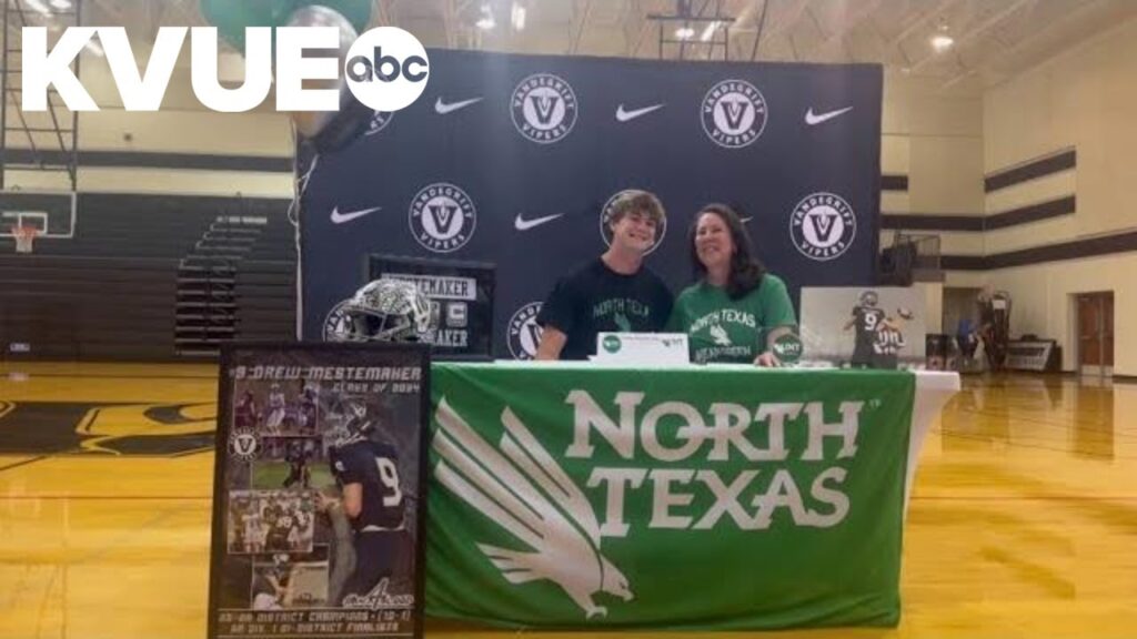 drew mestemaker vandegrift football athlete of the week