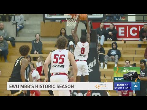 eastern washington mens basketball enjoying historic start to the season