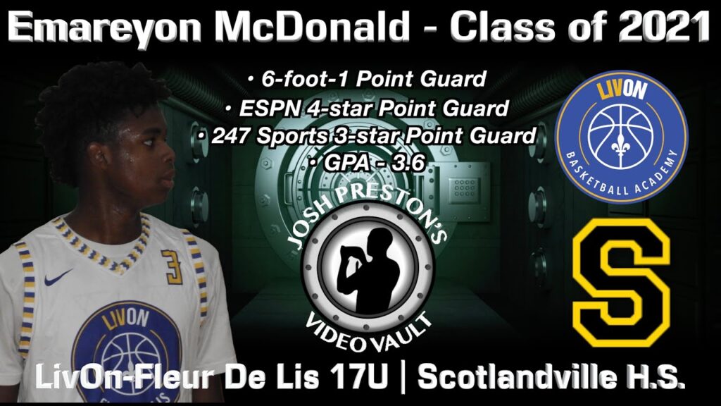 emareyon mcdonald livon fleur de lis scotlandville 2021 pg the circuit summer finale highlights