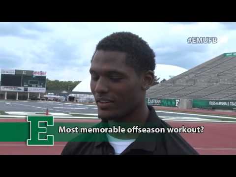 emu football senior spotlight gary white jr