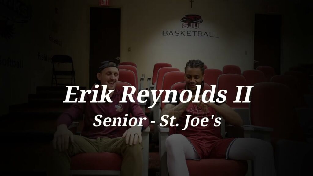 erik reynolds ii senior at st joes university